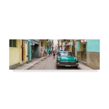 Philippe Hugonnard 'Havana Centro 2' Canvas Art,8x24